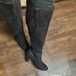 Knee-High Buckled Boots